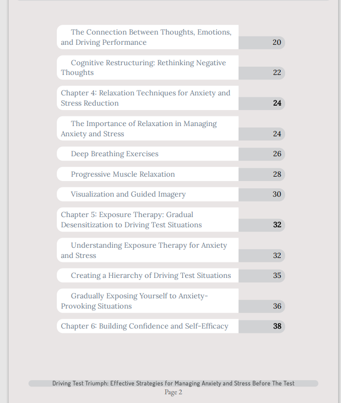 Driving Test Triumph: Effective Strategies for Managing Anxiety and Stress before driving test