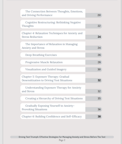 Driving Test Triumph: Effective Strategies for Managing Anxiety and Stress before driving test